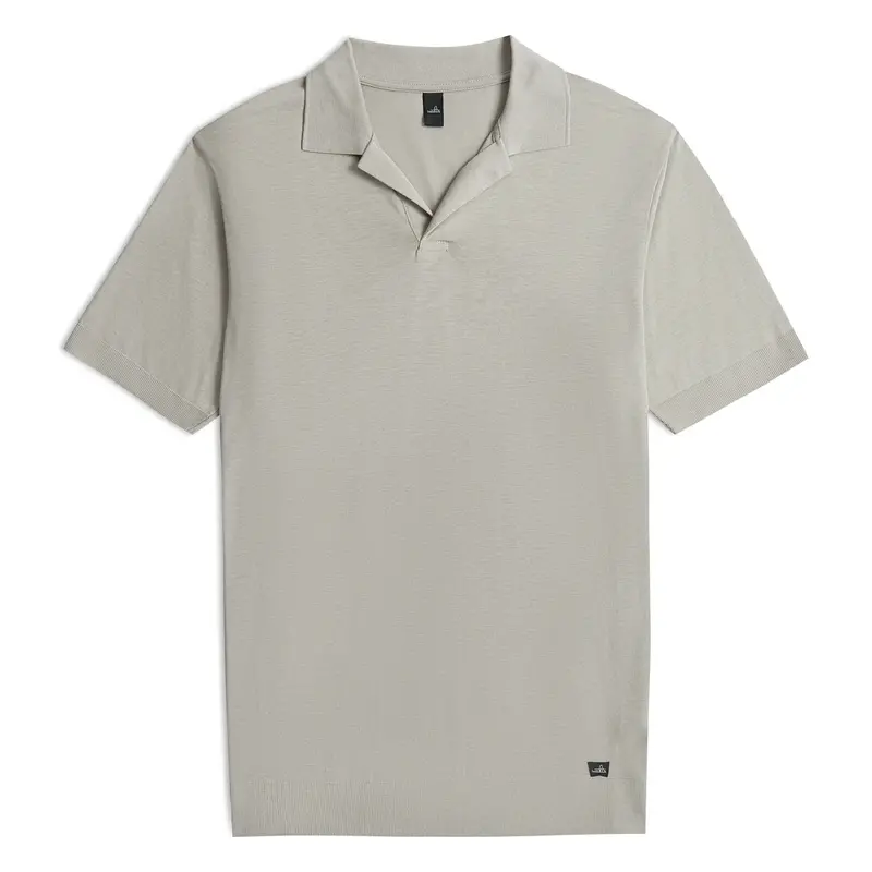 Wahts Daley Polo Shirt In Grey 1