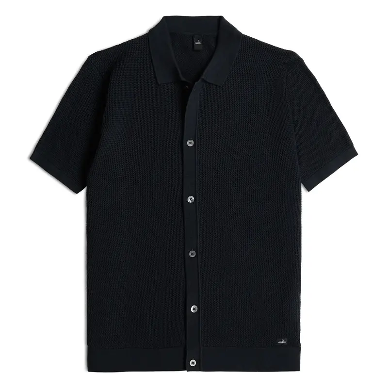 Wahts Ryan Knit Top In Navy 1