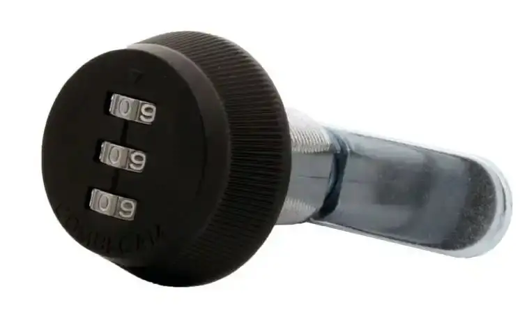 1-1/8" Combi-Cam Lock – Black Finish 1