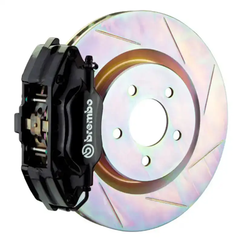 Brembo Front Big Brake Kit For 1994–2004 Mustang Sn95 – 4-Piston Calipers, 330X28Mm Slotted Rotors 1
