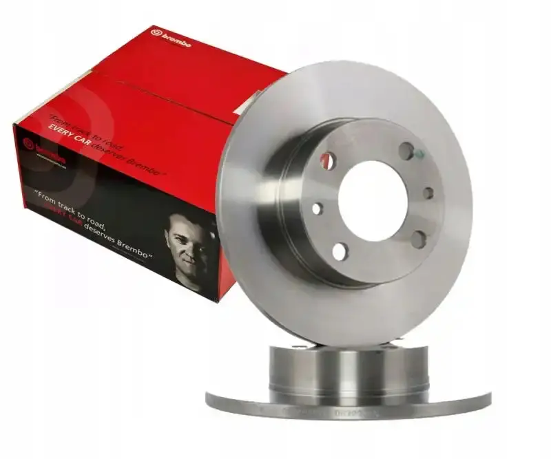 Brembo Rear Brake Rotors – Uv-Coated Oe Equivalent For Hyundai Santa Fe (2001–2006) And Tucson (2005–2015) 1
