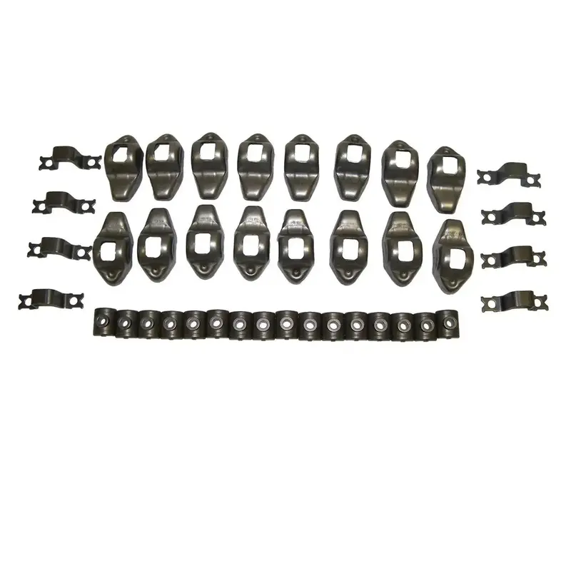 Crown Automotive Rocker Arm Kit – 16 Arms + 8 Steel Pivot Kits (Part #3223539Kl) For Jeep 1