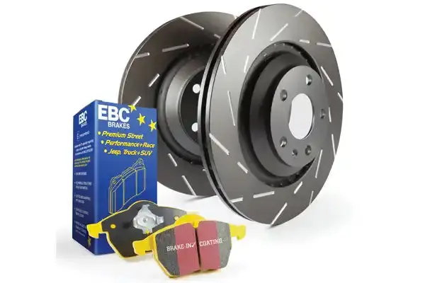 Ebc Slotted Brake Rotors S9Kf1124 – Precision-Cut Design To Reduce Wind Noise And Improve Cooling 1