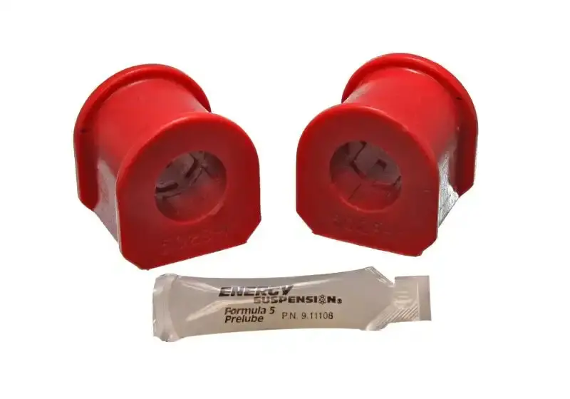 Energy Suspension Front Stabilizer Bushing Kit – 1-1/8 Inch Diameter, Red Polyurethane 1