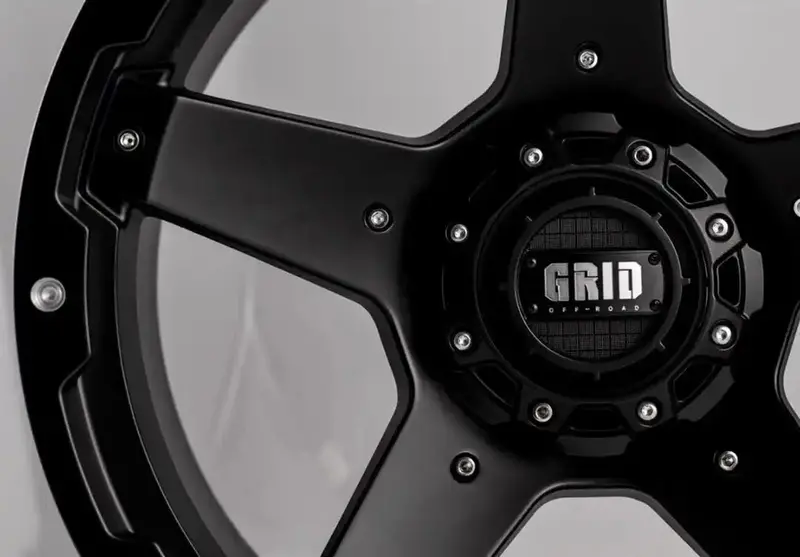 Grid Gd0418090645B1578 18X9-Inch Alloy Wheel – 6X114.3 Bolt Pattern, 78.1Mm Bore 1