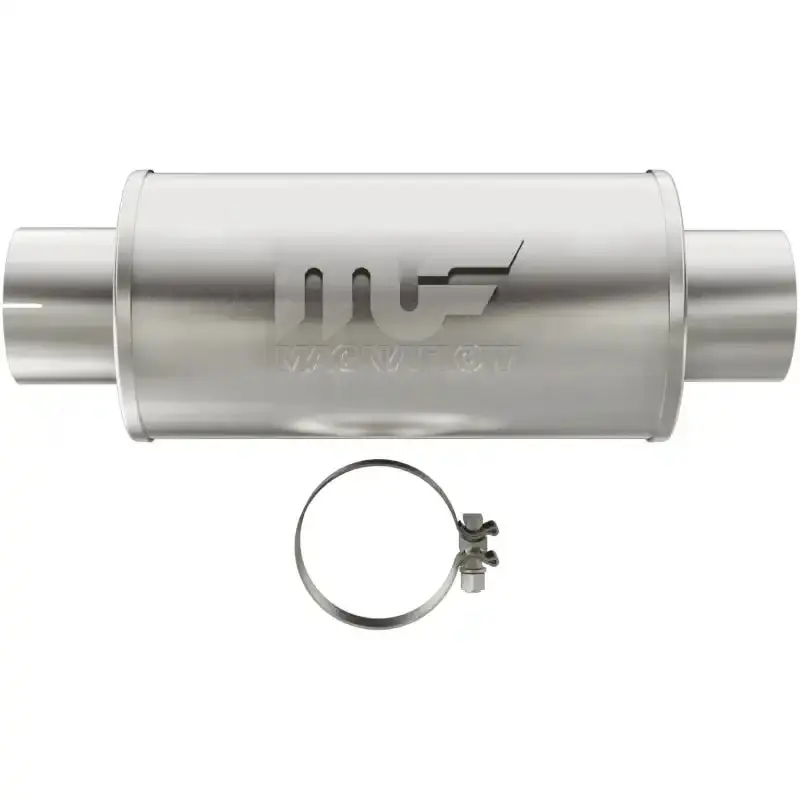 Magnaflow Diesel-Specific Stainless Steel Muffler – 7" X 7" X 14", 4" Inlet/Outlet 1
