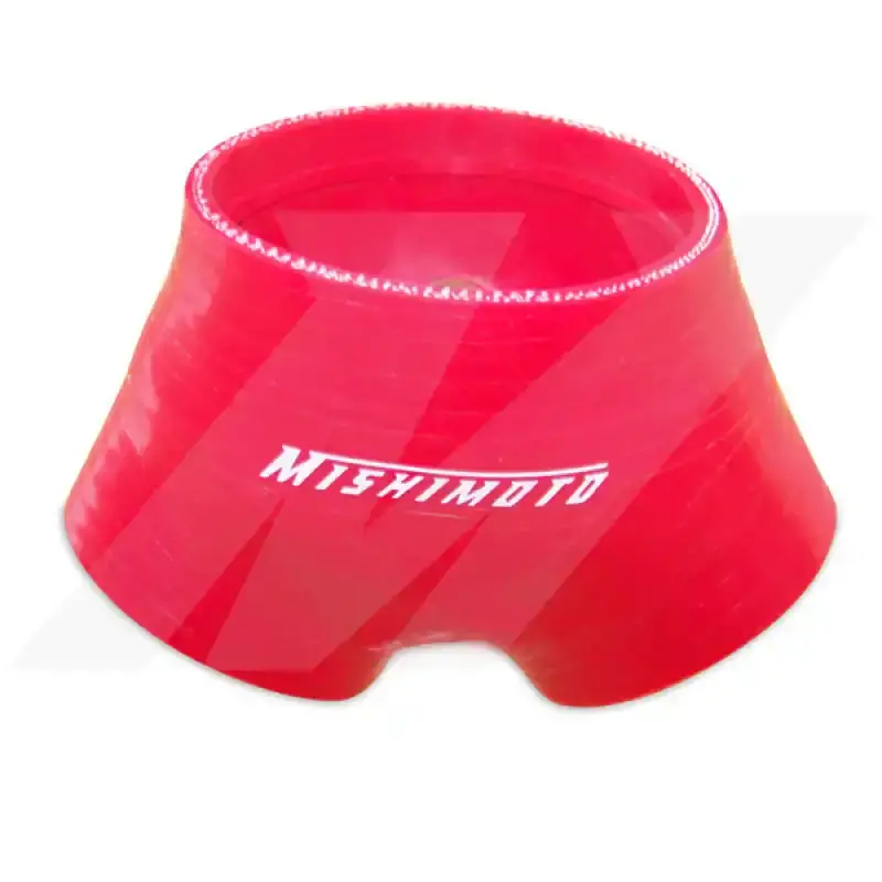 Mishimoto Red Throttle Body Hose For 2000–2002 Audi S4 1