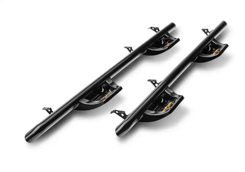 N-Fab N-Durastep W2W Running Boards – Gloss Black Step System For 1994–2002 Dodge Ram Trucks 1