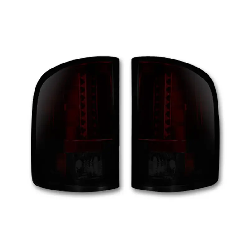 Recon 264189Rbk Led Tail Light Assembly For 2007–2013 Gmc Sierra 1500 & 2007–2014 Hd Models 1