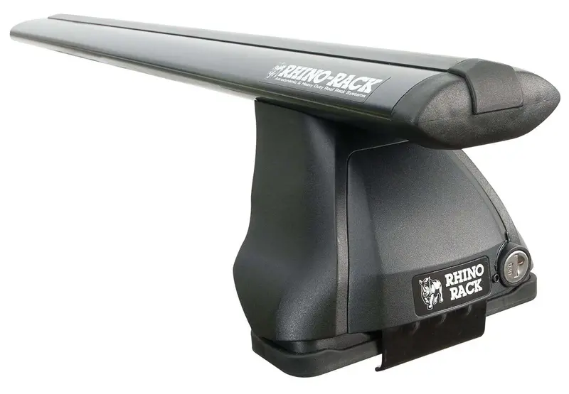 Rhino-Rack Ja2531 Vortex 2500 Black Roof Rack – 2-Bar Fixed Mount System 1