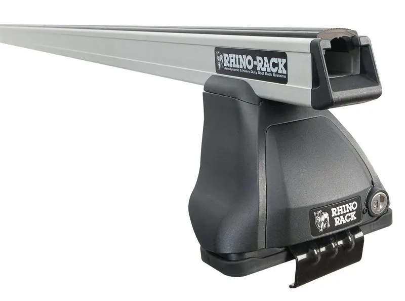 Rhino-Rack Ja3510 Heavy-Duty 2-Bar Roof Rack – 2500 Series, Silver Finish 1