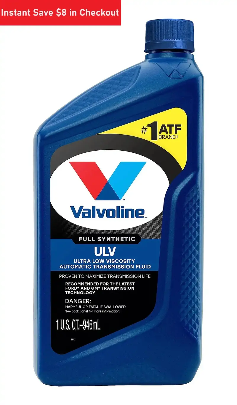 Valvoline Ulv Full-Synthetic Automatic Transmission Fluid – 1 Quart Bottle (Part 888460) 1