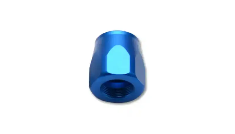 Vibrant -4An Blue Anodized Hose End Socket Fitting 1