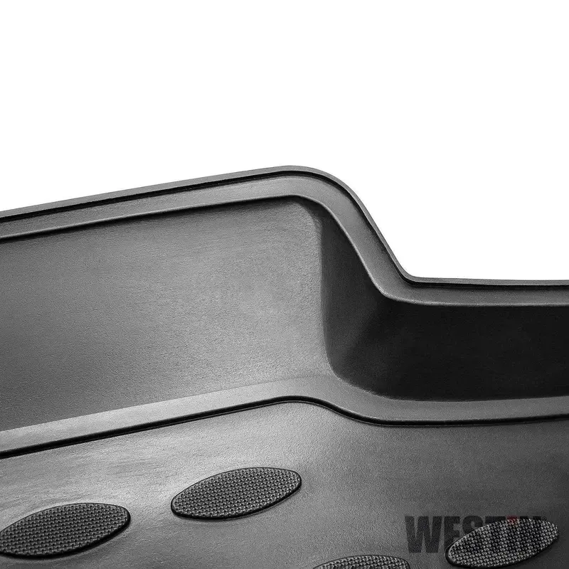 Westin Profile Black Floor Liners – 4-Piece Set For Front And Rear Seats 1